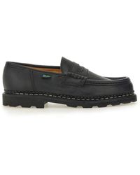 Paraboot - Calf Leather Penny Loafers - Lyst