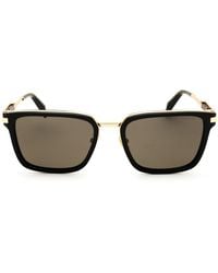 Chopard - Rectangular Metal Sunglasses - Lyst