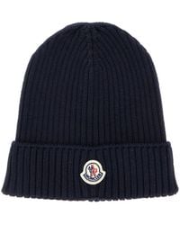 Moncler - Logo Beanie Hat - Lyst