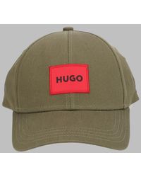 HUGO - Cotton Logo Patch Baseball Cap - Lyst