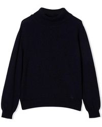 Fay - Turtleneck Sweater - Lyst