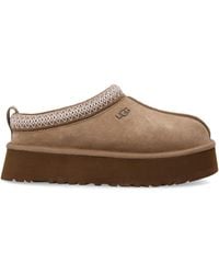 UGG - Tazz Ii Mini Suede Platform Flat With Sheepskin Lining - Lyst