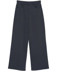 Max Mara - Max Mara Elegant T-Shirt Trousers With Zip And Button Closure - Lyst