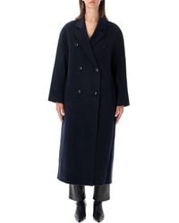Loulou de Saison - Double-Breasted Wool-Cashmere Overcoat - Lyst