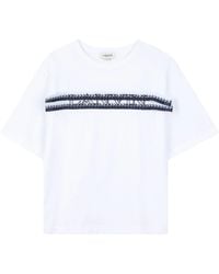 Lanvin - Round Neck Short Sleeve T-Shirt For Boys - Lyst
