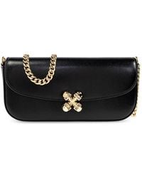 McQueen - Shoulder Bag "Skull Flower Small" - Lyst