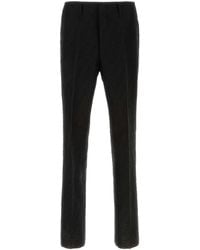 Fendi - Linen Blend Pant - Lyst