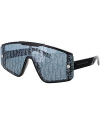 Dior - Oversized Shield Sunglasses 140Mm - Lyst