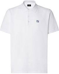 Fendi - Polo With Logo - Lyst