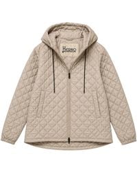 Herno - Quilted Down Jacket With Drawstring Hood - Lyst
