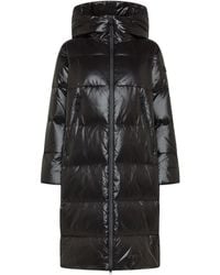 Peuterey - Long Quilted Hooded Puffer Coat - Lyst
