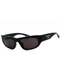 Balenciaga - Bb0388S Acetate Rectangular Sunglasses - Lyst