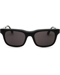 Web - Acetate Rectangular Sunglasses - Lyst