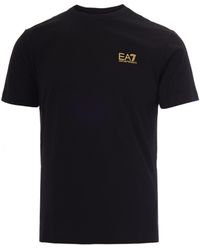 EA7 - Classic Cotton T-Shirt - Lyst