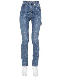 MSGM - High-Waisted Skinny Fit Jeans - Lyst