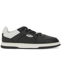 HUGO - Leather Sneakers - Lyst