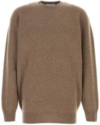 Jil Sander - Biscuit Oversize Wool-Cashmere Sweater - Lyst