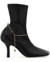 Burberry - Black Leather Pumps - Lyst