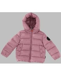 Save The Duck - Kids Hooded Puffer Jacket - Lyst