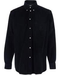 Fendi - Shirt With Ff Embroidery - Lyst