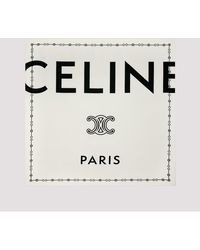 Celine - 90X90 Square Scarf - Lyst