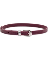 Our Legacy - Elegant Leather Belt Sottile Edition - Lyst