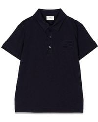 Fendi - Polo With Logo - Lyst