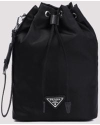 Prada - Re-Nylon Mini Pouch Handbag - Lyst