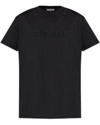 Moncler - T-Shirt With Logo - Lyst