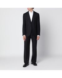 época - Single-Breasted Wool Suit With Classic Lapels - Lyst