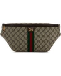 Gucci - Printed Canvas Belt Bag - Lyst
