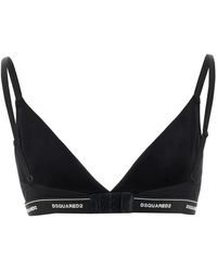 DSquared² - Bra With Logo - Lyst