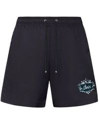 Amiri - Chateau Crest Mini Swim Trunk - Lyst