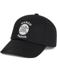 KENZO - 6-Panel Adjustable Cap With Emblem - Lyst