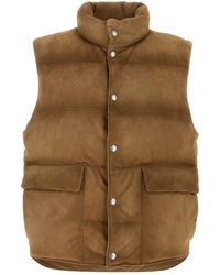 Prada - Solid Sleeveless Jacket - Lyst