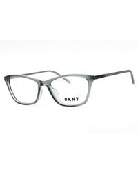 DKNY - Sleek Rectangular Eyeglasses - Lyst