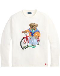Polo Ralph Lauren - Classic Embroidered Crewneck Sweater For - Lyst