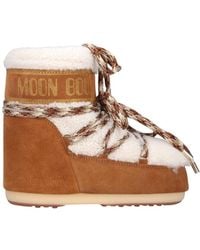 Moon Boot - Mini Shearling-Lined Winter Boots For - Lyst