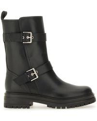 Gianvito Rossi - Leather Thiago Ankle Boots - Lyst
