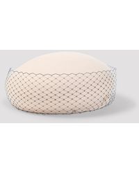 Maison Michel - New Bonnie Veil Hat - Lyst