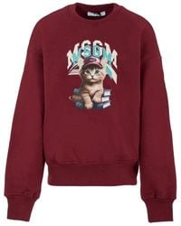 MSGM - Mini Logo T-Shirt For Girls - Lyst