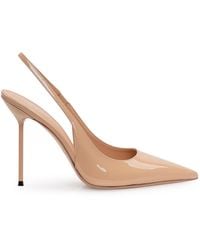 Paris Texas - Lidia Mini Slingback Heels - Lyst