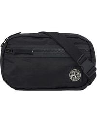 Stone Island - Tech Fabric Belt Bag — Polyamide Backpacks - Lyst