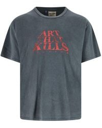 GALLERY DEPT. - Timeless T-Shirt With Round Neckline And Short Sleeves - Lyst