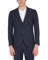 Lardini - Single-breasted Jacket - Lyst