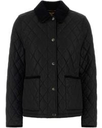 Burberry - Quilted Nylon Jacket - Lyst