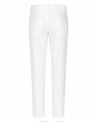 DSquared² - Cotton-Blend Jeans With Stretch Denim - Lyst