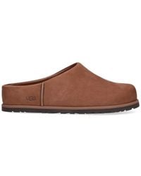 UGG - Waterproof Nubuck Slip-On Mule Clogs - Lyst