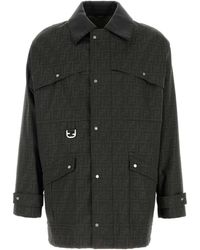 Fendi - Ff Jacquard Jacket - Lyst