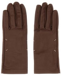 Maison Margiela - Leather Gloves - Lyst